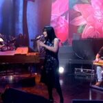 Björk Instagram - This year we celebrate Björk's live performances starting with a live performance on Later... with Jools Holland back in 1995. Trevor Morais on electronic drums, B.J. Cole on pedal steel guitar, and Guy Sigsworth on keyboard for the performance of Possibly Maybe.