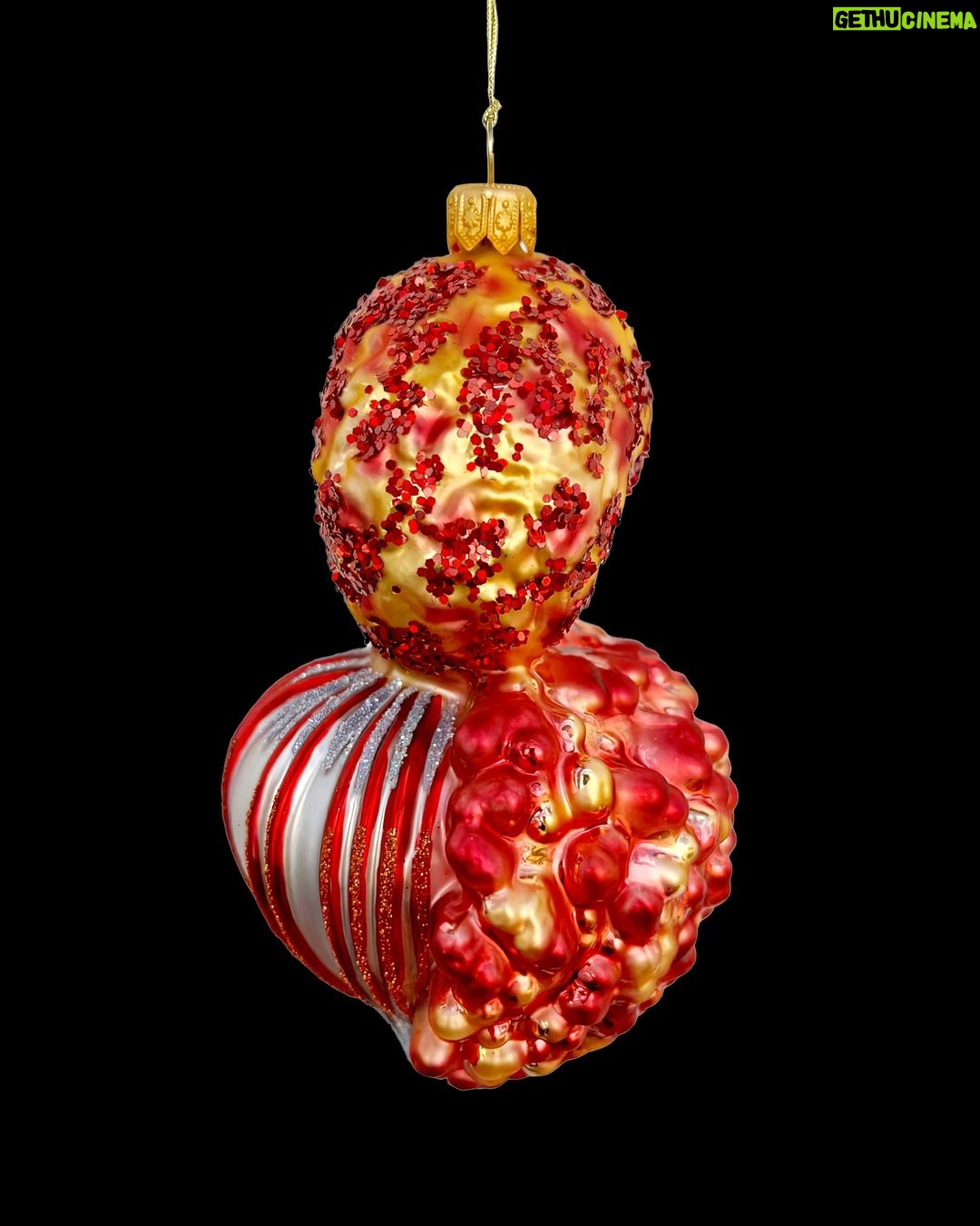 Björk Instagram - limited edition fossora glass ornaments by @mmparisdotcom available via link in bio