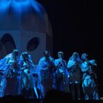 Björk Instagram - thanks for tonight bologna! musicians : @viibraflutes @bergurth @manudelagomusic @katiebuckleyharpist bjork outfit @robertwun headpieces @james.t.merry lace bodysuit @sarahregensburger_official shoes @melissaofficial x victor & rolf sphaera dress @irisvanherpen musicians outfits @balmain hair pieces @tomikono_wig makeup @andrewgallimakeup styling @eddagud photos @santiagraphy Bologna, Italy
