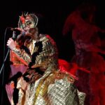 Björk Instagram - thanks for tonight prague! musicians : @viibraflutes @bergurth @manudelagomusic @katiebuckleyharpist bjork outfit @babbym headpieces @james.t.merry boots @driesvannoten sphaera dress @irisvanherpen musicians outfits @balmain hair pieces @tomikono_wig makeup @isshehungry styling @eddagud photos @santiagraphy Prague, Czech Republic