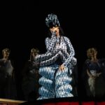 Björk Instagram - thank you milan for a magnificent evening ! musicians : @viibraflutes @bergurth @manudelagomusic @katiebuckleyharpist bjork outfit @bnnttclay.labs @bnnttclay hat @sanchez_kane headpieces @james.t.merry boots @driesvannoten encore sphaera dress @irisvanherpen musicians outfits @balmain hair pieces @tomikono_wig makeup @isshehungry styling @eddagud photos @santiagraphy