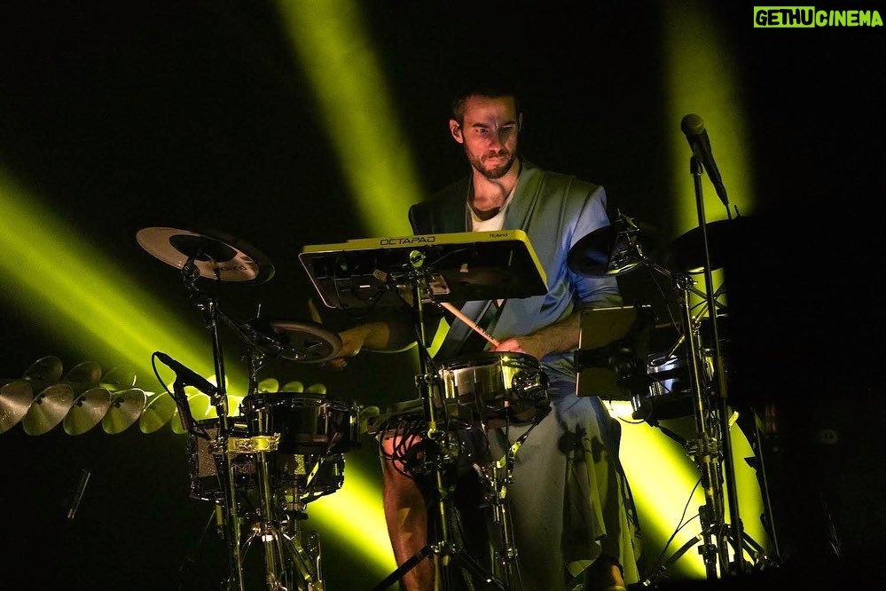 Björk Instagram - our cornucopia percussionist @manudelagomusic ! Manu Delago is a Grammy-nominated musician & composer. The London-based artist started working with Björk on her album Biophilia in 2011 and has since been her touring percussionist. The Austrian drummer has also closely collaborated with sitar player Anoushka Shankar on several projects, toured around the world with Ólafur Arnalds and performed as soloist with the London Symphony Orchestra. Manu has released several albums with his own music including the environmental projects Parasol Peak (a mountaineering expedition in the Alps with 7 musicians, performing and recording music at various altitudes) and his latest release Environ Me. His band just completed their second ReCycling Tour, a green concert tour on bicycles on which they played 18 concerts and cycled 1425km from the Alps to the North Sea.