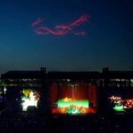 Björk Instagram - i’ve seen it all - live @coachella conductor @bjarnifrimann orchestra : hollywood string ensemble drone light performance by @studio.drift @dronestories.show @twofiftyk @novaskystories björk team creative direction : @bjork , @james.t.merry