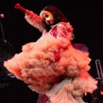 Björk Instagram - thank you lisbon for a wonderful evening ! musicians : hamrahlíð choir , @viibraflutes , @bergurth , @manudelagomusic , @katiebuckleyharpist björk dress @noirkeininomiya lace bodysuit @sarahregensburger_official headpieces @james.t.merry shoes @maisonmargiela encore outfits @irisvanherpen & @noirkeininomiya bodysuit by helen miraudo musicians outfits @balmain hair pieces @tomikono_wig makeup @isshehungry hair @_vascofreitas_ styling @eddagud photos @santiagraphy #cornucopia Lisbon, Portugal