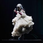 Björk Instagram - thanks for tonight tokyo and thank you @kasimyn for joining us ! musicians @viibraflutes , @bergurth , @manudelagomusic , @katiebuckleyharpist , @kasimyn choir : samady björk outfits @noirkeininomiya kas outfit @tomokoizumi all band outfits @balmain all headpieces @james.t.merry all hairpieces @tomikono_wig makeup @isshehungry styling @eddagud photos @santiagraphy