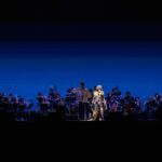 Björk Instagram - thanks for tonight tokyo ! conductor @bjarnifrimann orchestra : muroya strings headpiece @james.t.merry björk costume dress @delcoreofficial @danieldelcore bjarni outfit @__obsess__ hair @tomikono_wig makeup @isshehungry styling @eddagud photos @santiagraphy Tokyo, Japan