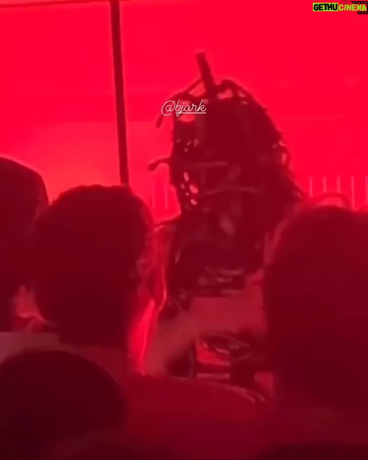 Björk Instagram - enjoying the music from the magnificent mun sing @mun_sing
