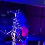 Björk Instagram - thanks so much for an incredible evening it was fun adding vocals to "snakes" and giving it as a present to alejandra @arca1000000 . dancing and laughing to her twerking to latino marching bands made my month loveness birch