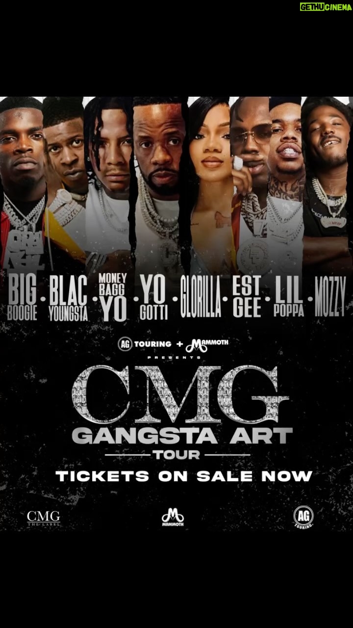 Blac Youngsta - 41.1K Likes - God Is Good🤲🏾All The Time🏋🏾♂️
Tickets On Sale NOW‼️
@ All Ticketmaster Locations!!! #GangstaArtTOUR #4️⃣2️⃣Free🖤🏋🏾♂️