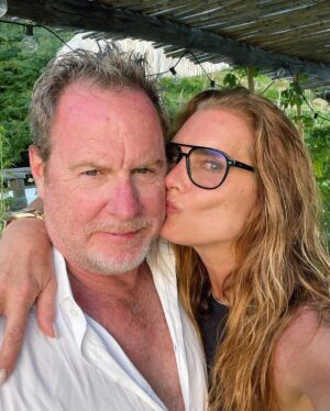 Brooke Shields Instagram - Happy birthday, my love!! ❤️🍾🎂 I have no idea what we’d do without you Chris, love you so so much xx