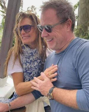 Brooke Shields Instagram - Happy birthday, my love!! ❤️🍾🎂 I have no idea what we’d do without you Chris, love you so so much xx
