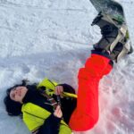 Burcu Kiratli Instagram - Evet. Sezonu biz kapatıyoruuuzz 🎿🏂🤟🏻😜❤️‍🔥