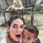Buse Varol Instagram – Bugünden💓 çok eğlendik oğlumla🤗🧿 Aslan Park