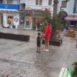 Buse Varol Instagram - Burkimle yağmurda dans ettik 🩵 Anılarımıza bir yenisi daha eklendi..🙌🏻🧿 Göcek
