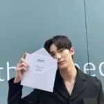 Byeon Woo-seok Instagram - #광고 @prada #PradaSS24 미우치아 프라다와 라프 시몬스가 함께하는 프라다 SS24 남성복 컬렉션, 오늘 밤 9시 프라다 닷컴을 통하여 함께 보실 수 있습니다 :) 같이 봐용☺️