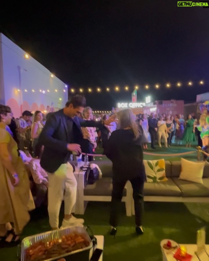 Camila Mendes Instagram - miami screening of música was a vibe 🇧🇷 swipe to the end to watch my mom out-dance everybody at the after party Miami Beach, Florida