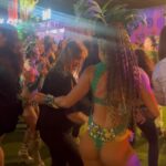 Camila Mendes Instagram - miami screening of música was a vibe 🇧🇷 swipe to the end to watch my mom out-dance everybody at the after party Miami Beach, Florida