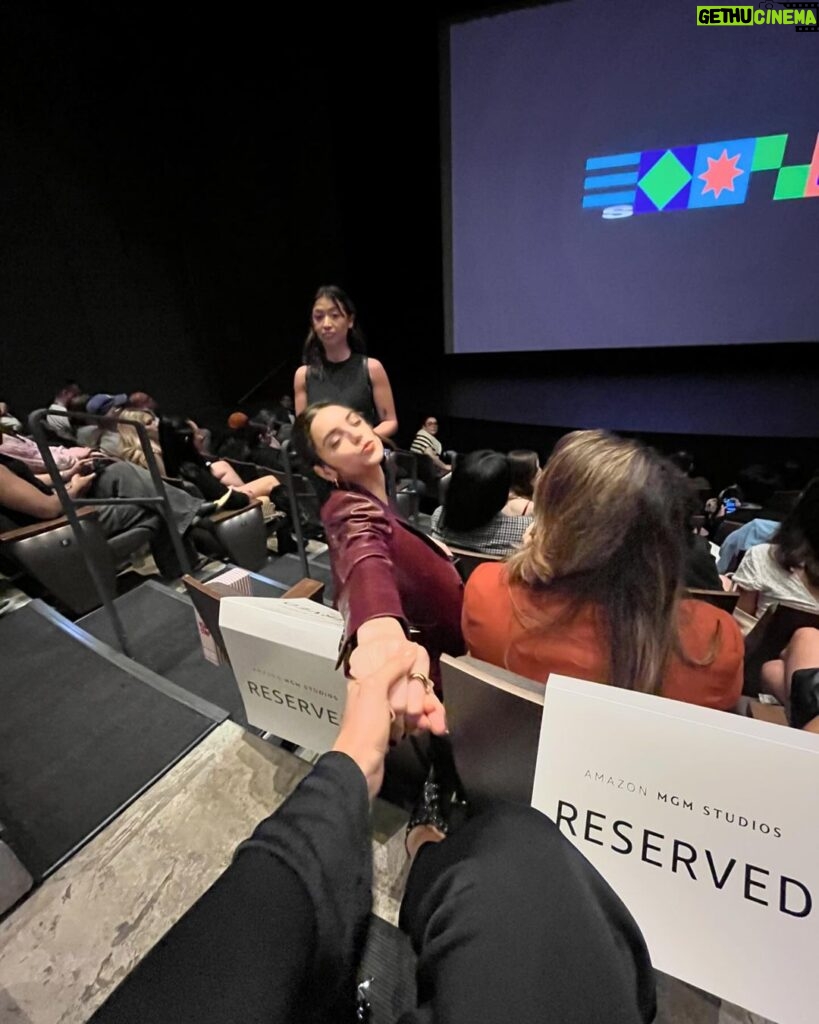 Camila Mendes Instagram - thank you to everyone who came out to support MÚSICA yesterday @sxsw 📽️ watching our film in a theater full of family, friends and movie lovers was an experience i’ll never forget. stay tuned for our release april 4 on @primevideo 🫶🏽