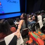 Camila Mendes Instagram - thank you to everyone who came out to support MÚSICA yesterday @sxsw 📽️ watching our film in a theater full of family, friends and movie lovers was an experience i’ll never forget. stay tuned for our release april 4 on @primevideo 🫶🏽