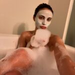 Camila Mendes Instagram - sometimes all you need is a clean slate 🫧 @loopsbeauty