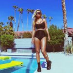Carmen Electra Instagram - an endless summer vacation 🌴☀️ #inspired #endlesssummer #summer #palmtrees #vacation #palmsprings Palm Springs, California