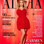 Carmen Electra Instagram - color me red ❣️check out my latest #editorial with @alphamagazinesofficial 💋 @iamlucianolayne @elizabethwoods @mariobarberiophotos @prestonmakeup @castillo_13 🥰 ❣️
