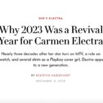 Carmen Electra Instagram - luv u @vanityfair 💋🖤