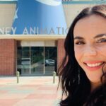 Carolina Gaitán Instagram - Ser parte de los 100 años de historia de la más infinita magia jamás contada!!! Encuentra a #pepamadrigal 🥹☀️😍 estamos ahí representando la latinidad con todo el power!!!! Hoy hace dos años estrenamos #encanto !!!! ☀️💙❤️ #onceuponastudio #disney Pd: La segunda foto es cuando fui a hacer mi primerísimo casting para Encanto 💘 ☀️☀️☀️☀️☀️☀️☀️☀️☀️ I can't believe I'm part of the 100 years of history of the most infinite magic!!! Find #pepamadrigal 🧐🥹😍🌤️Here we are representing the Latino power. Two years ago today was #encanto 's premiere!!! ☀️💙❤️ #onceuponastudio #disney Ps: The second photo is when I went to #disneystudiosla to do my very first audition for Encanto 💘 Burbank, California