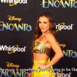 Carolina Gaitán Instagram - Ser parte de los 100 años de historia de la más infinita magia jamás contada!!! Encuentra a #pepamadrigal 🥹☀️😍 estamos ahí representando la latinidad con todo el power!!!! Hoy hace dos años estrenamos #encanto !!!! ☀️💙❤️ #onceuponastudio #disney Pd: La segunda foto es cuando fui a hacer mi primerísimo casting para Encanto 💘 ☀️☀️☀️☀️☀️☀️☀️☀️☀️ I can't believe I'm part of the 100 years of history of the most infinite magic!!! Find #pepamadrigal 🧐🥹😍🌤️Here we are representing the Latino power. Two years ago today was #encanto 's premiere!!! ☀️💙❤️ #onceuponastudio #disney Ps: The second photo is when I went to #disneystudiosla to do my very first audition for Encanto 💘 Burbank, California