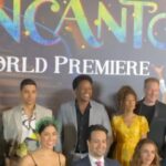 Carolina Gaitán Instagram - Ser parte de los 100 años de historia de la más infinita magia jamás contada!!! Encuentra a #pepamadrigal 🥹☀️😍 estamos ahí representando la latinidad con todo el power!!!! Hoy hace dos años estrenamos #encanto !!!! ☀️💙❤️ #onceuponastudio #disney Pd: La segunda foto es cuando fui a hacer mi primerísimo casting para Encanto 💘 ☀️☀️☀️☀️☀️☀️☀️☀️☀️ I can't believe I'm part of the 100 years of history of the most infinite magic!!! Find #pepamadrigal 🧐🥹😍🌤️Here we are representing the Latino power. Two years ago today was #encanto 's premiere!!! ☀️💙❤️ #onceuponastudio #disney Ps: The second photo is when I went to #disneystudiosla to do my very first audition for Encanto 💘 Burbank, California