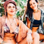 Carolina Gaitán Instagram - Desde siempre y para siempre! Te adoro hermana de esta y muchas vidas! ❤️ Since ever and for ever! Love U sister of this and many lives! @nataliareyesg 👭🏽❤️ Carolina Gaitán y Natalia Reyes Gaitán. Not a coincidence!!! Hotel Fénix Beach Cartagena