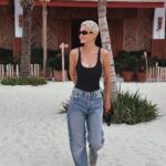 Caroline Receveur Instagram - Not so long ago 🌞🐞⛱️ Dubai, UAE