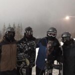 Chandler Riggs Instagram - happy new years from the DudeBros and the SnarfBoarders Snowshoe Ski Resort