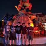 Chandler Riggs Instagram - thank u @knottsscaryfarm for the hospitality with my favorite yearly tradition 😈 Knott's Scary Farm
