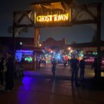Chandler Riggs Instagram - early halloween with the gang at @knottsscaryfarm best part was watching xavier pay $18 to get a 100 on the sledgehammer thing just for the woman to tell us he has to get to 150 for a prize Knott's Berry Farm