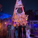 Chandler Riggs Instagram - early halloween with the gang at @knottsscaryfarm best part was watching xavier pay $18 to get a 100 on the sledgehammer thing just for the woman to tell us he has to get to 150 for a prize Knott's Berry Farm