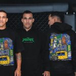 Charles Oliveira Instagram - DO BRONX! Your fighters favorite fighter. Collection 001 of Charles Oliveira x Full Violence is now live! Ships in 1-2 weeks. Sales close April 20th. Link in bio | FullViolence.com