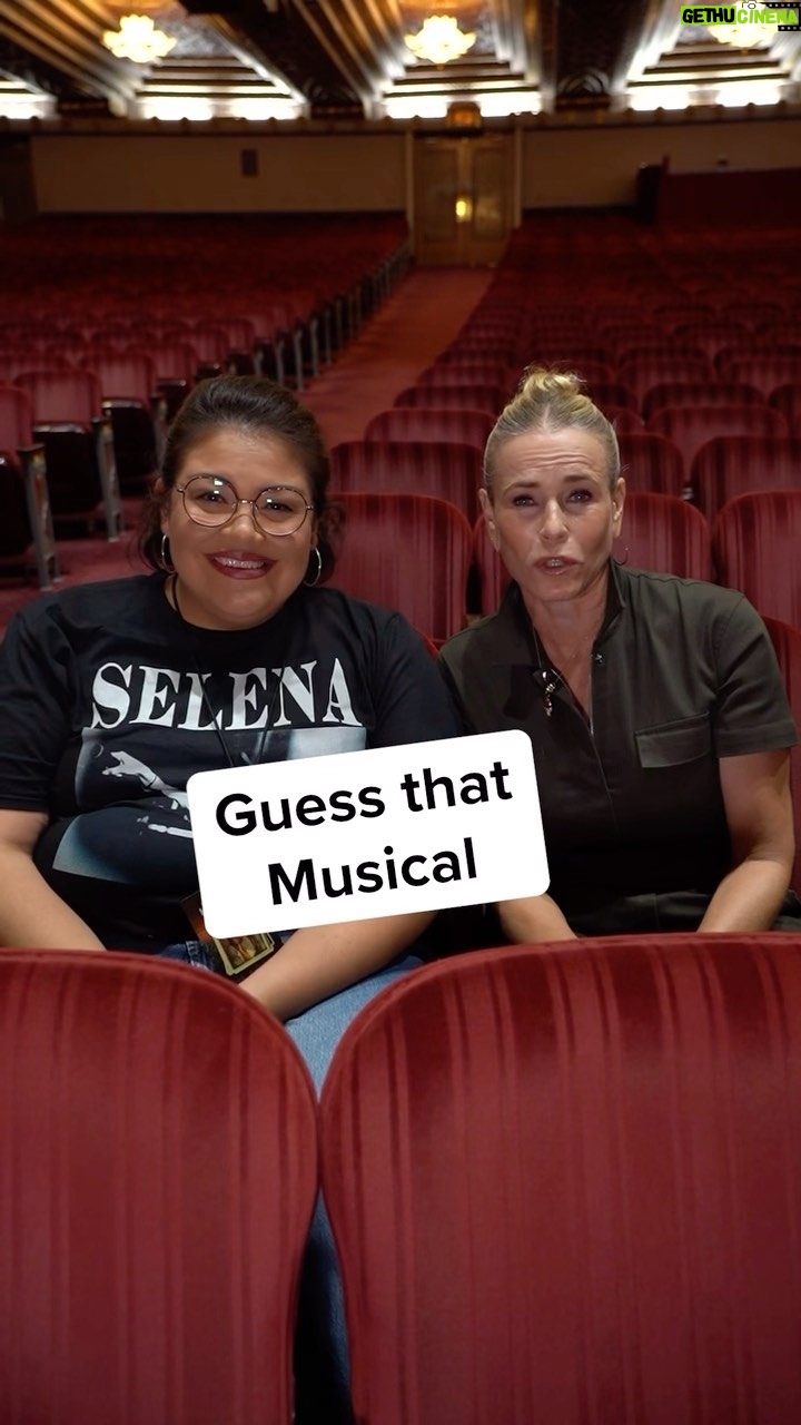 Chelsea Handler Instagram - A little levity. Pantages Theater, Hollywood