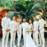 Chelsea Handler Instagram – I had my first groomsmen role in @benbrunotraining and @nobread wedding! What an epic night of fun! Scroll to last pic to see Dennis Colanello giving me an adjustment, while also spilling a drink on me. What a fun ducking wedding and I was honored to be part of it. Happy one month anniversary! ❤️❤️ Hotel Bel-Air