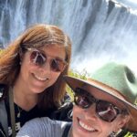Chelsea Handler Instagram - Jumping into my sister on sister vacation like we’re the last two single women on the planet. I have been trying to persuade my sister to become later in life lesbians (with me) and she has been resisting my advances left and right, citing specific laws that prohibit such activity, but I will not give up. Rejection will not stop me. Love from Victoria Falls and Cape Town. #summeroflove Cape Town, South Africa