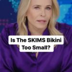 Chelsea Handler Instagram - “In order to wear the SKIMS bikini, you have to borrow a baby’s vagina.” @chelseahandler #TDSThrowback