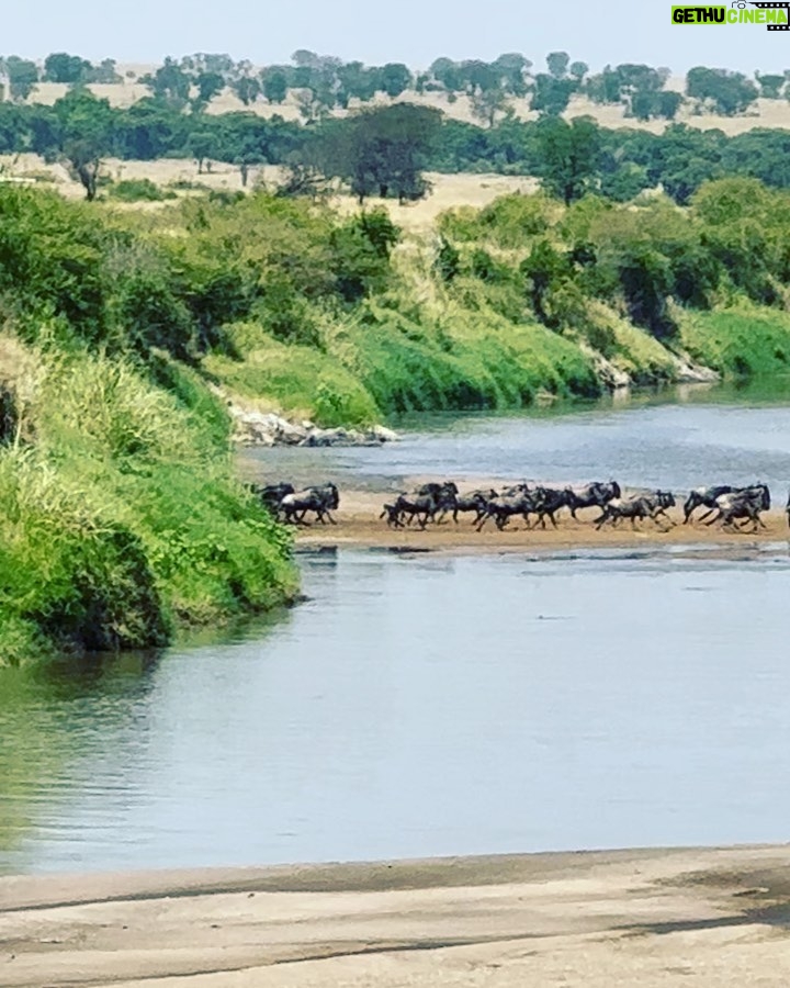 Chelsea Handler Instagram - The biggest smiles are in Africa. Singita Mara River Camp, Serengeti, Tanzania