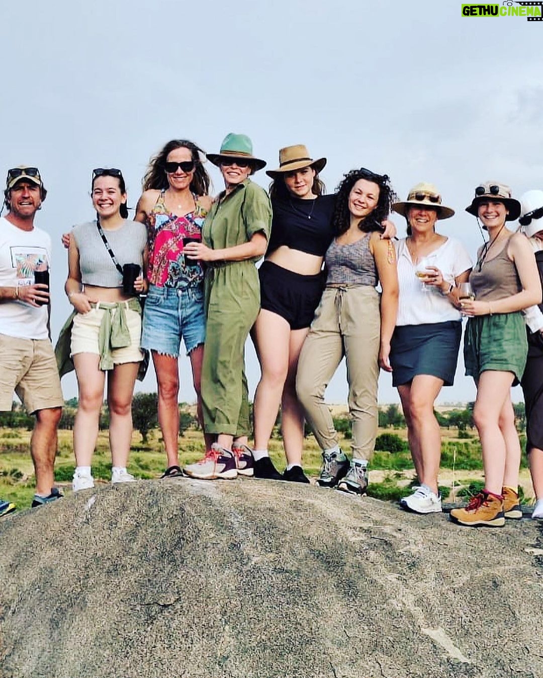 Chelsea Handler Instagram - The biggest smiles are in Africa. Singita Mara River Camp, Serengeti, Tanzania