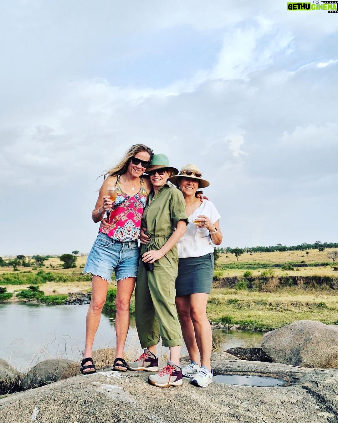 Chelsea Handler Instagram - The biggest smiles are in Africa. Singita Mara River Camp, Serengeti, Tanzania