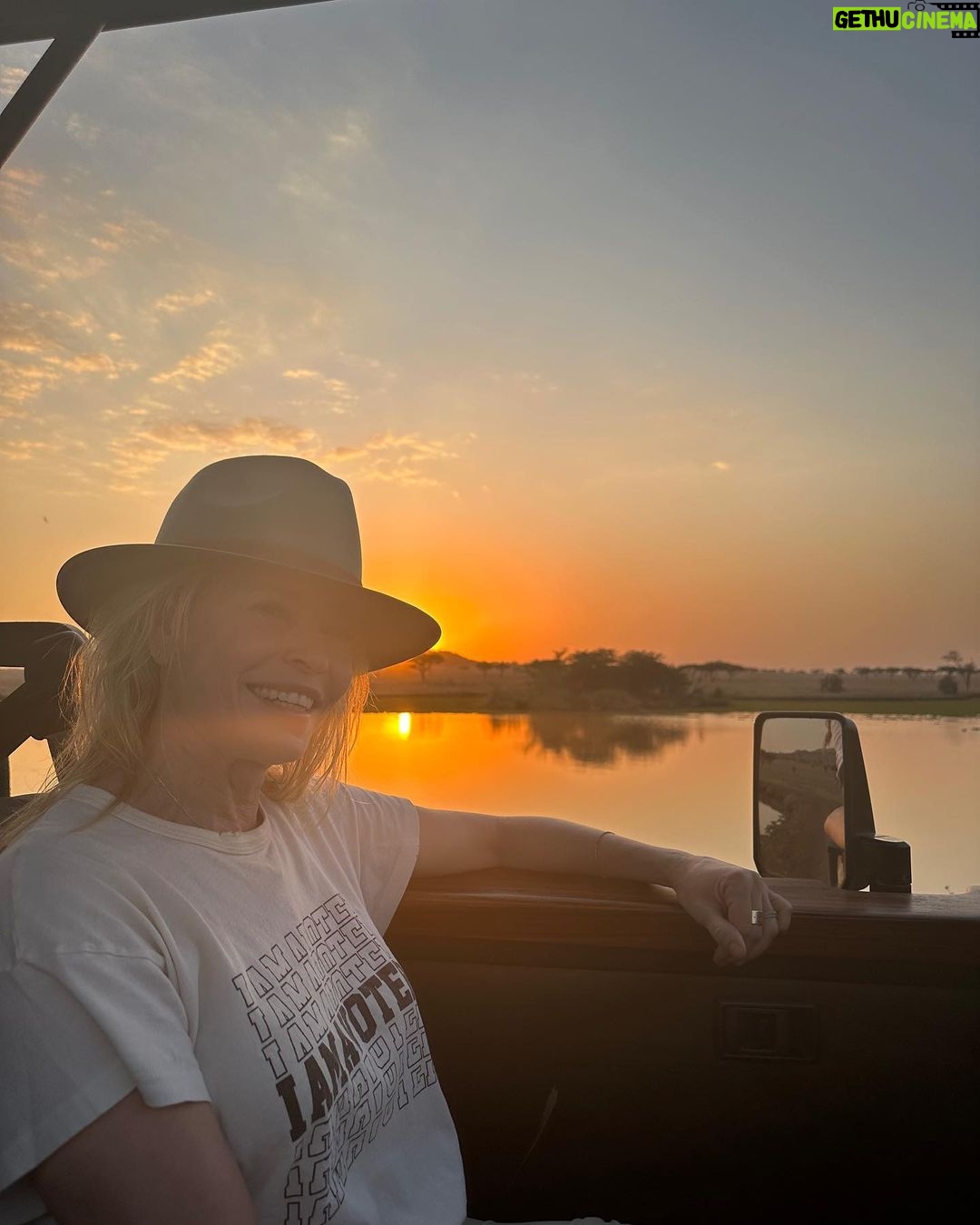 Chelsea Handler Instagram - Enjoying the beauty of the earth before climate change takes it away. Tanzania, Africa