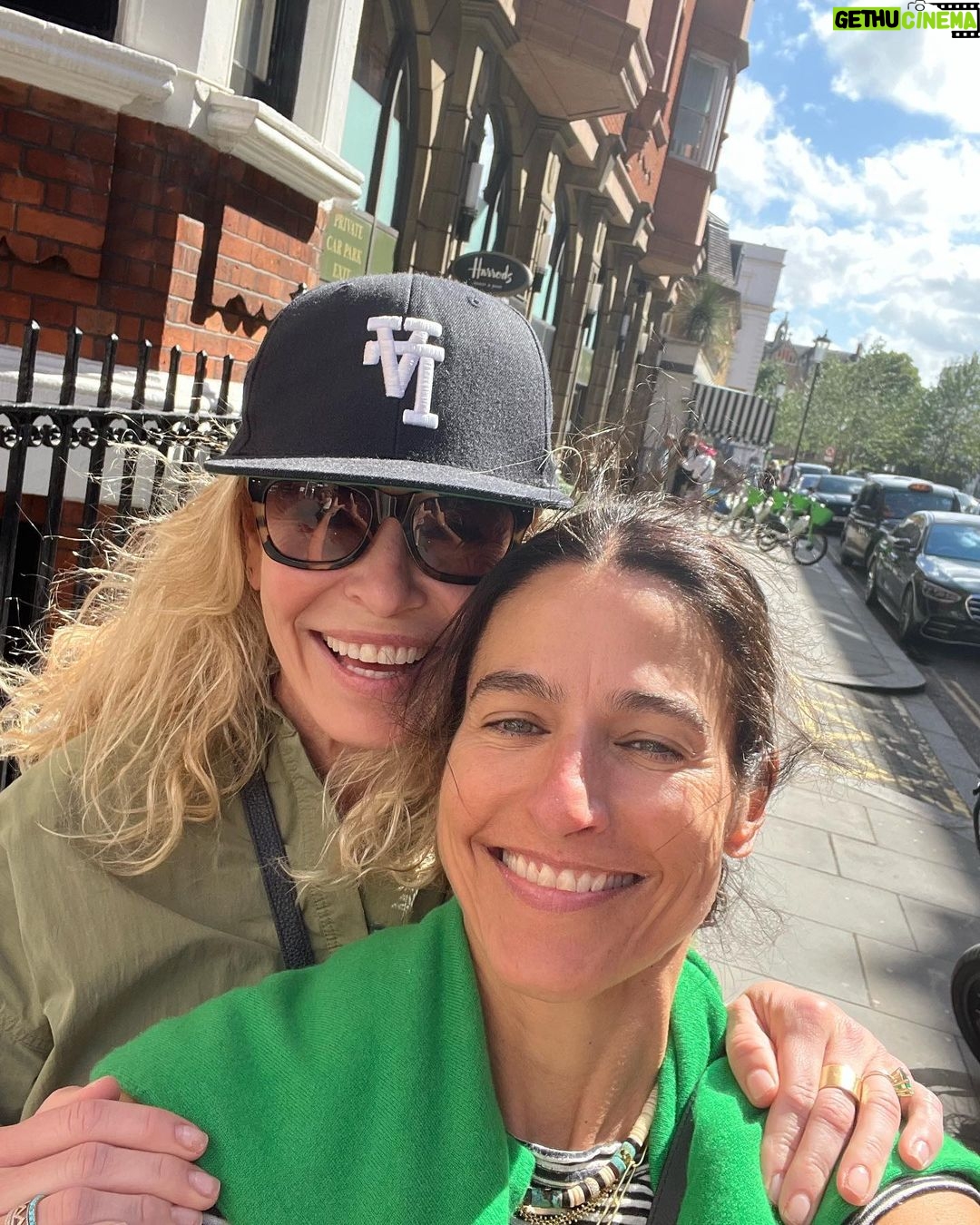 Chelsea Handler Instagram - July is for London and Wimbledon and old friends and step-daughters reuniting and taking tennis and town by storm. I love tennis and I love Londontown in the rain and the sun. I even took the tube!