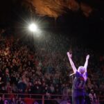Chelsea Handler Instagram - I got to be the first female comedian to headline Red Rocks and I got to do it in the pouring rain! Shout out to all the Coloradans that waited in the rain for hours and to one of the most unforgettable nights of my life. It was electrifying and I’m I’m glad no one got electrocuted. Red Rocks, you rock. Thank you to the crowd. You made my year! And a very Happy Mother’s Day to all of you who are hustling out there guiding little people through their lives. ❤️ Come see me on tour. New shows added! Link in bio⬆️