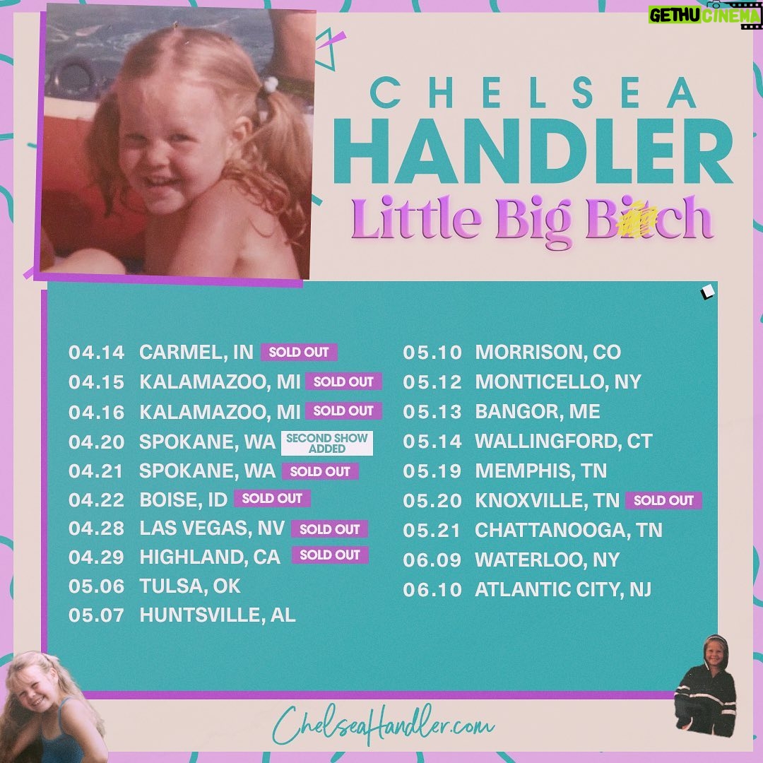 Chelsea Handler Instagram - GENERAL ON SALE STARTS NOW