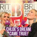 Chloe Burrows Instagram - miss @chloeburrows says MANIFEST!✨ @natashabedingfield @brits #brits #britawards #brits2024 #natashabedingfield #chloeburrows #thebrits