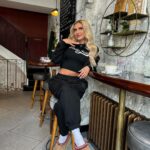 Chloe Burrows Instagram – Me 🤝 @whitefoxboutique tracksuits!!! 
Also use my code for discount – CHLOEB 
Don’t say I don’t treat you xxxxx 

Luv from me x ad London, United Kingdom